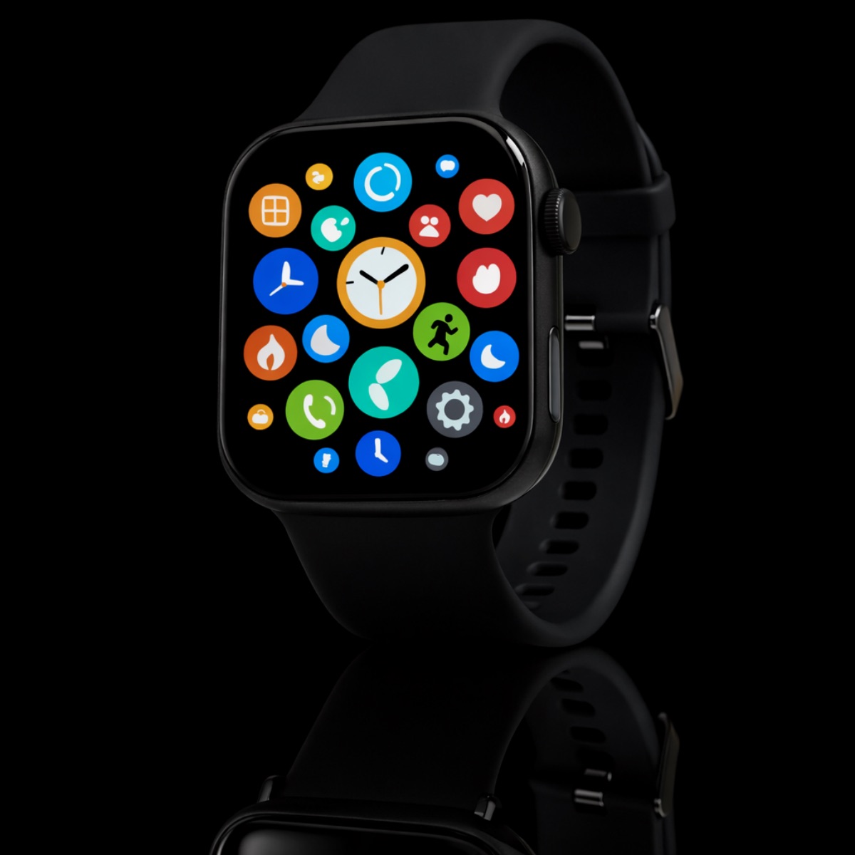 Ρολόι unisex smartwatch με ελληνικό μενού